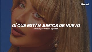 Sabrina Carpenter  Taste Español  Lyrics [upl. by Crabb]