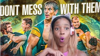 The Most Feared Rugby Team In The World  The Springboks Are BRUTAL BEASTS  First Time Reaction [upl. by Humphrey]