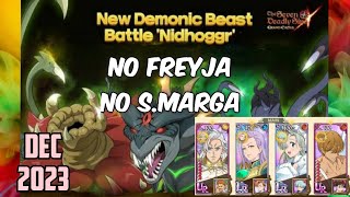 NIDHOGGR ARCHANGEL F2P TEAM ALL FLOOR EZ PZ  7DS GRAND CROSS [upl. by Arodnahs731]