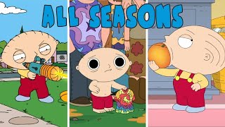 Best of STEWIE from each SEASON Ultimate Stewie Compilation  Family Guy [upl. by Akamahs]