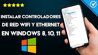 Cómo instalar controladores de red WiFi y Ethernet para mi PC WINDOWS 8 10 y 11 [upl. by Alston141]