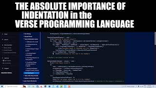 The Absolute Importance of Indentation in the Verse Programming Language Team Elimination Game [upl. by Pratte]