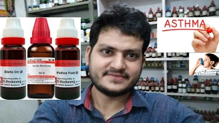 Asthma treatmentHomeopathic medicine for Asthma part 2 [upl. by Ivey]