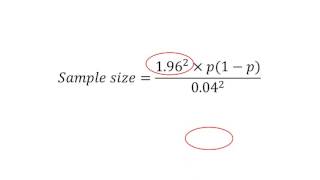 Calculating Sample size for prevalence studies Sudan MD Thesis [upl. by Cornwell]