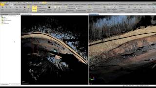 Trimble Business Center  HCE Working with Point Clouds [upl. by Chimene]