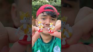 DULCES CON JUGUETES SONIC😱🍩🪀shorts humor [upl. by Mharg]