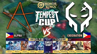 PART 4  SEMIFINALS  Alpha vs Execreation  TEMPEST CUP [upl. by Khalil]