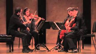 Brentano String Quartet Plays Beethoven Op 133 Grosse Fuge [upl. by Sairacaz]