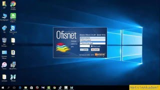 Netsim Ofisnet Yazılım Programının Demo Kurulumu [upl. by Ced]