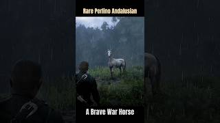 RDR2 • Get The Perlino Andalusian Early • Rare War Horse reddeadredemtion2 rdr2 gaming horse [upl. by Elaweda]