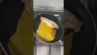 Special omelette roll shortsfeed youtubeshorts ytshorts omelette eggrecipes breakfast [upl. by Alilad195]