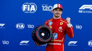 Charles Leclerc Welcomes Lewis Hamilton to Ferrari [upl. by Fosdick]