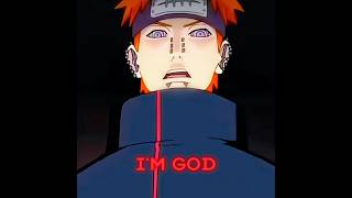 Pain Revenge  EDIT  🗿  naruto pain anime shorts [upl. by Satsok]