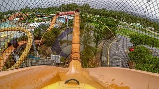 Hydrocoaster Water Slide  WhiteWater World [upl. by Tonina]