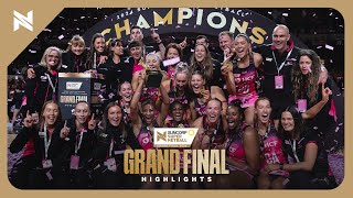 Grand Final Highlights  Adelaide Thunderbirds vs Melbourne Vixens  Suncorp Super Netball [upl. by Jolanta628]