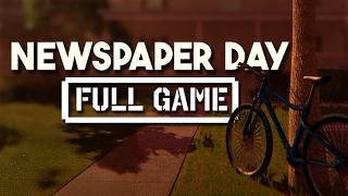 Newspaper Day  FULL HORROR GAMEPLAY Both Endings  No Commentary [upl. by Anne-Marie]