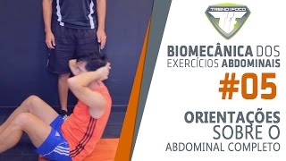 Não consegue fazer Abdominal Completo Assista  Biomecânica dos Exercícios Abdominais 5 [upl. by Maddox487]