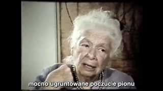 Ida Rolf przedstawia założenia Integracji Strukturalnej [upl. by Leon]