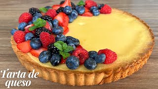 TARTALETA DE QUESO CREMA CON FRUTOS ROJOS  POSTRES CON IXCHEL [upl. by Wain]