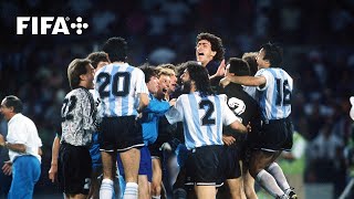 Italy v Argentina Full Penalty Shootout  1990 FIFAWorldCup SemiFinals [upl. by Wina417]