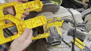 Fixing an old DeWalt DW705 Compound Miter Saw [upl. by Aciamaj]