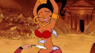 Tickle Animation  Aladdin Belly Dancer Tickled🪶 20 [upl. by Acinnor808]