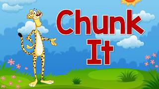 Chunk It v 2  Fun Phonics Song for Kids  Chunking  Reading Strategies  Jack Hartmann [upl. by Ynalem]