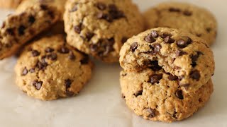 Healthy Oatmeal Cookies Recipe [upl. by Rahmann443]