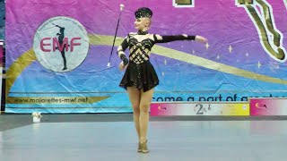 Majorettes Miraż Wronki  baton solo  Liberec 2024  Majorette Championship MWF [upl. by Chemush]