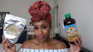 My Favorite Mud Wash  Easy DIY French Green Clay Cleanser  4C Hair [upl. by Dawkins]