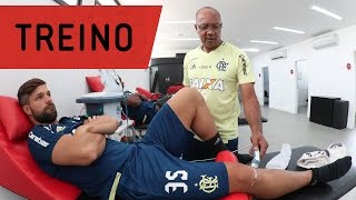 Equipe retorna aos treinamentos no CT [upl. by Tai]