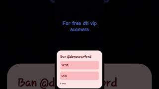 For free vip dti scammers girlycombat and deneseaxford dresstoimpress dti scammer [upl. by Sillek499]