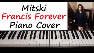 Mitski  quot Francis Forever quot Piano Cover Karaoke Instrumental [upl. by Renaldo]