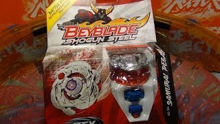 Beyblade Shogun Steel unboxing SAMURAI PEGASUS W105R2F Hasbro [upl. by Ellenaej596]