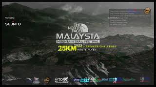 The North Face Malaysia Mountain Trail Festival 2023  25KM BallBreaker Challenge Route FlyBy [upl. by Eiduj]