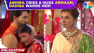 Yeh Rishta Kya Kehlata Hai Abhira is SHATTERED as she faces Yuvraj amp hugs Armaan Dadisa WARNS her [upl. by Aihsele437]