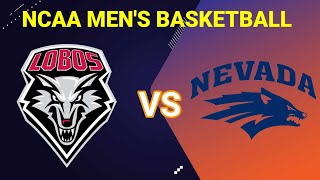 New Mexico vs Nevada  2023 NCAA MENS BASKETBALL LIVE SCORE [upl. by Acessej650]