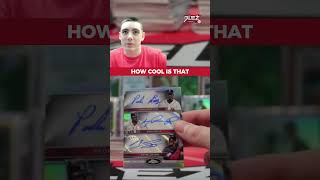 Pulling a HUGE Red Sox TRIPLE AUTO sportscard sportscards redsox [upl. by Troyes]