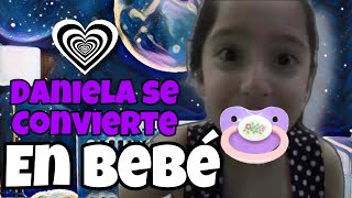 DANIELA SE TRANSFORMO EN BEBE HISTORIAS PARA NIÑOS HERMANITAS CARDENAS [upl. by Waneta]