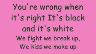 Katy Perry Hot N Cold With Lyrics [upl. by Amadas]