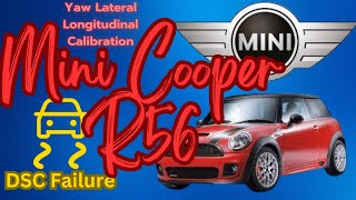 Mini Cooper R56 Lateral Acceleration Fault And Calibration amp DSC Repair [upl. by Rube980]