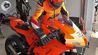 KTM RC 8C  beautiful details and sharp sound Hear him and see him [upl. by Gerik]