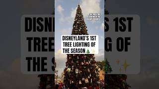 Disneyland’s Magical Christmas Tree Lighting Ceremony🎄✨ [upl. by Talanta]