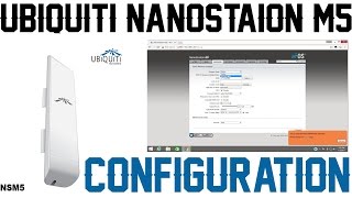 How to setup amp configure Ubiquiti NANOSTATION M5 as AP Access point [upl. by Koblick]