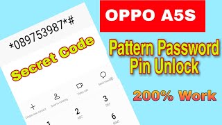 Hard Reset Oppo A5s Cph1909 Remove Screen Lock Without Box Without Pc Unlock  Latest Trick 2021 [upl. by Augusta]