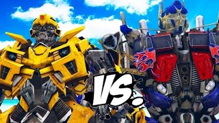 BUMBLEBEE VS OPTIMUS PRIME  Transformer Battle [upl. by Acul]