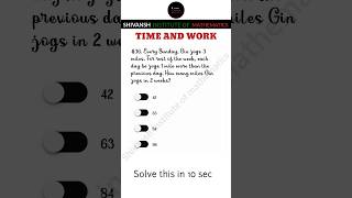 Time and work problemsmathscompetitive examsTET maths mathstricks shortsfeed shorts [upl. by Evans]