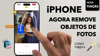 Nova Função Agora da para Remover Objetos de Fotos no iPhone como Mágica 😲 [upl. by Beryl103]