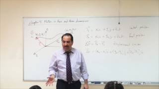 Lecture 9 Motion in two and three dimensions [upl. by Yanffit]