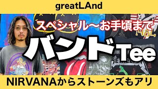 107 すべてバンドTEEで即完モデルも！ スペシャルからお求めやすいものまで幅広く取り揃えた12着！ ヴィンテージTシャツ [upl. by Hnilym]